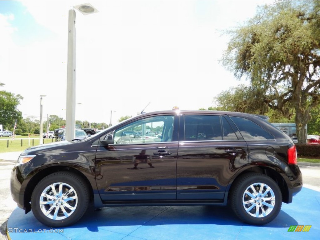 2014 Edge SEL - Kodiak Brown / Medium Light Stone photo #2