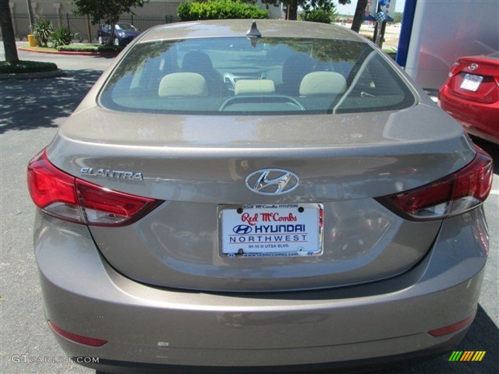 2014 Elantra SE Sedan - Bronze / Beige photo #5