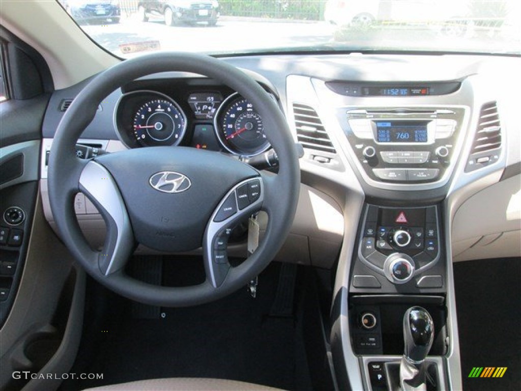 2014 Elantra SE Sedan - Bronze / Beige photo #10