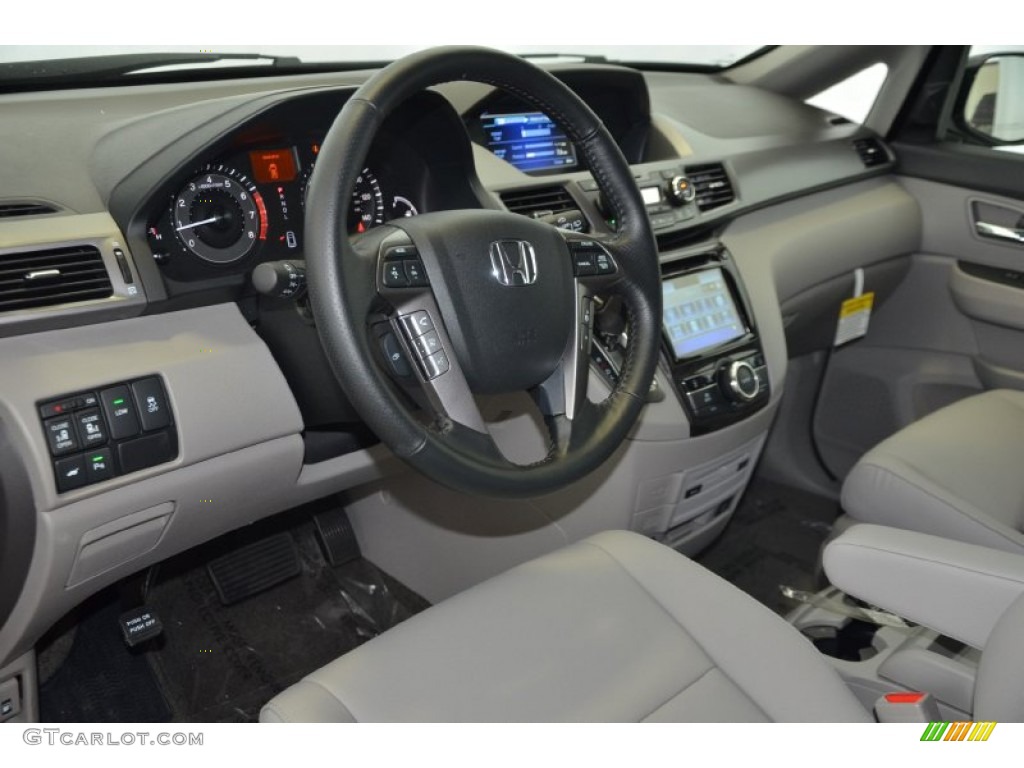 2014 Odyssey Touring - Obsidian Blue Pearl / Gray photo #9