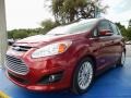 Ruby Red 2014 Ford C-Max Energi Exterior