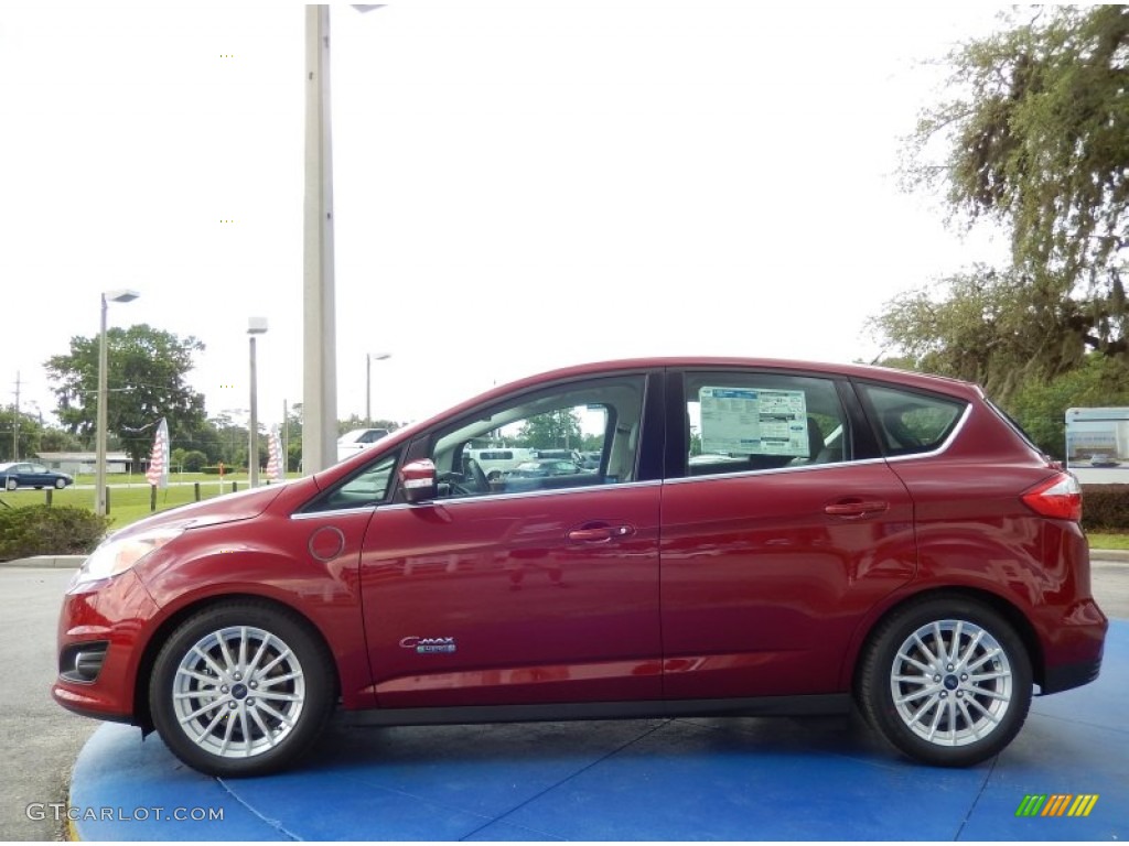 Ruby Red 2014 Ford C-Max Energi Exterior Photo #94375436