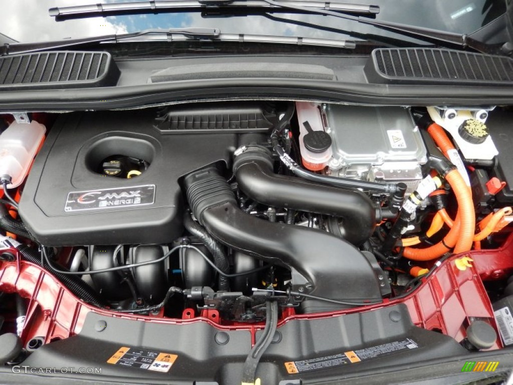2014 Ford C-Max Energi 2.0 Liter Energi Atkinson-Cycle DOHC 16-Valve 4 Cylinder Gasoline/Plug-In Electric Hybrid Engine Photo #94375673