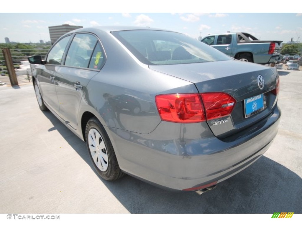 2014 Jetta S Sedan - Platinum Gray Metallic / Titan Black photo #4