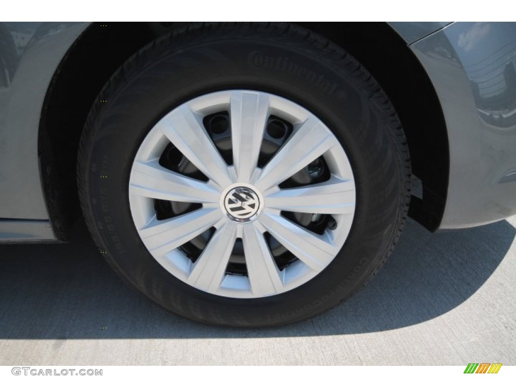 2014 Jetta S Sedan - Platinum Gray Metallic / Titan Black photo #7