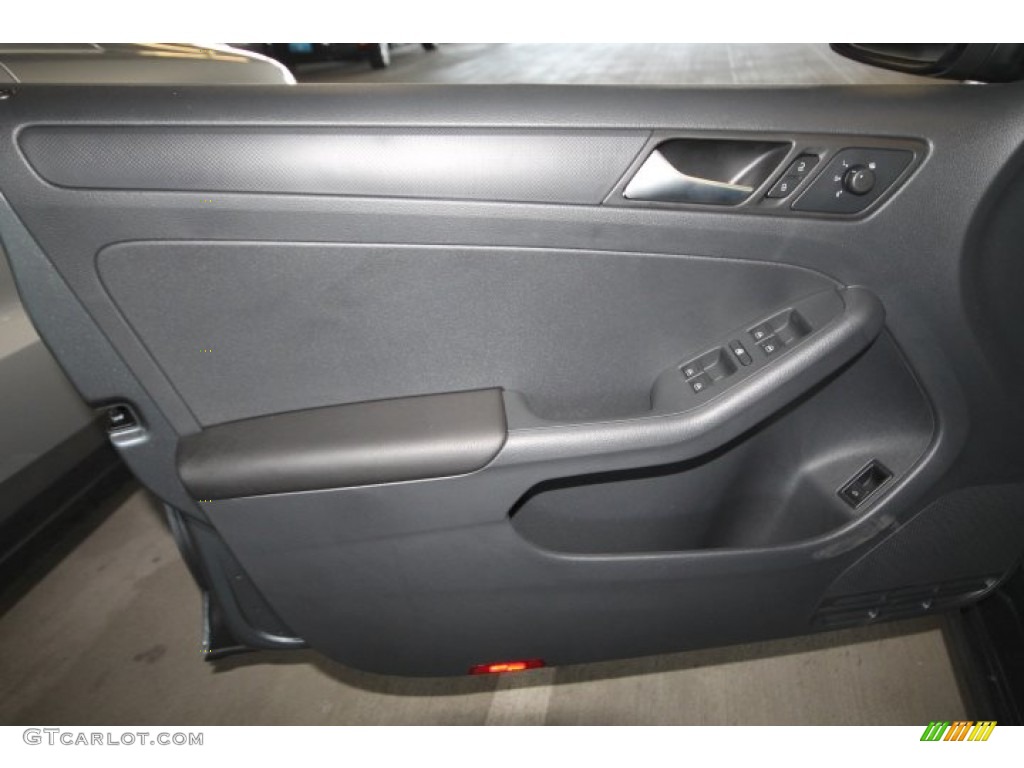 2014 Jetta S Sedan - Platinum Gray Metallic / Titan Black photo #9