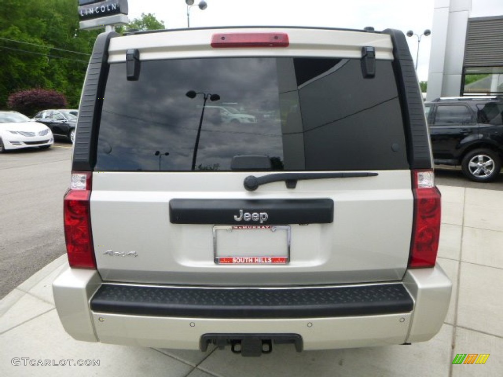 2008 Commander Sport 4x4 - Light Graystone Pearl / Dark Slate Gray photo #4