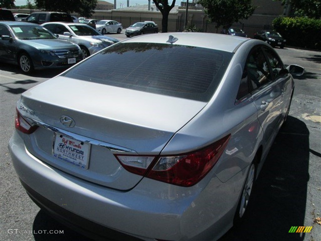 2014 Sonata GLS - Radiant Silver / Gray photo #7