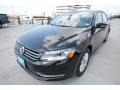 2014 Black Volkswagen Passat 1.8T Wolfsburg Edition  photo #3