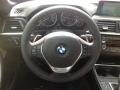 Oyster/Black 2014 BMW 4 Series 428i xDrive Convertible Steering Wheel