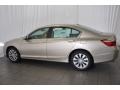 2014 Champagne Frost Pearl Honda Accord EX-L V6 Sedan  photo #7