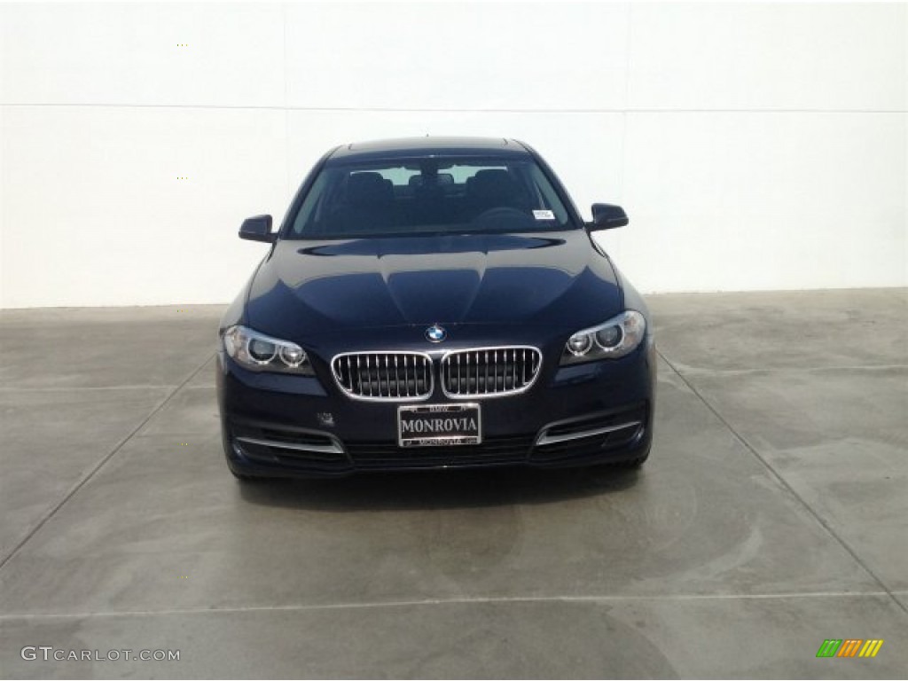 2014 5 Series 535i Sedan - Imperial Blue Metallic / Black photo #3