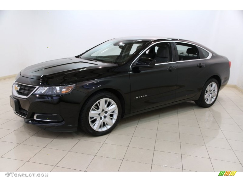 2014 Impala LS - Black / Jet Black/Dark Titanium photo #3