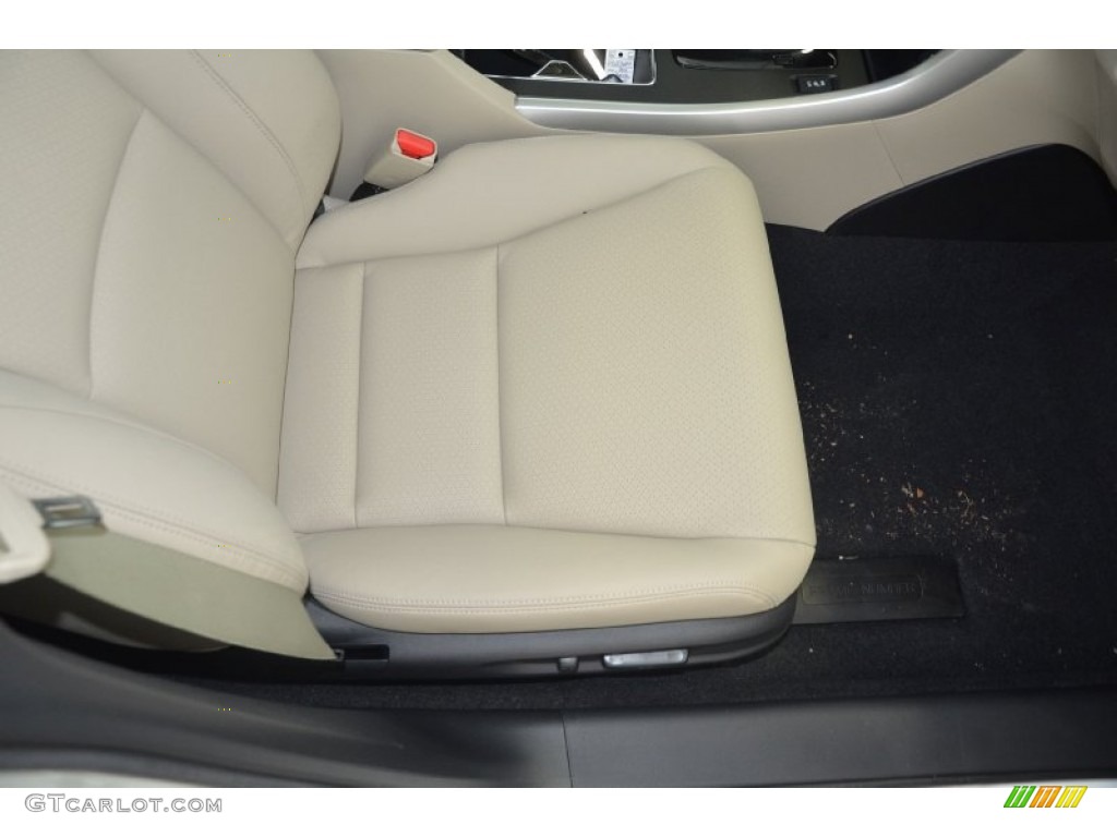 2014 Accord EX-L V6 Sedan - White Orchid Pearl / Ivory photo #28