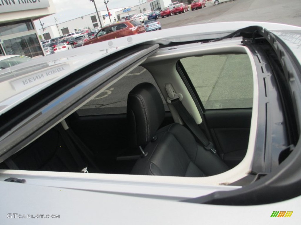 2012 CR-V EX-L 4WD - Alabaster Silver Metallic / Black photo #9