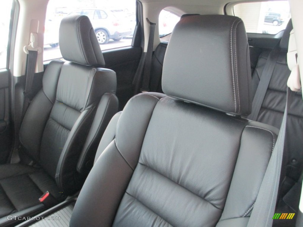 2012 CR-V EX-L 4WD - Alabaster Silver Metallic / Black photo #11