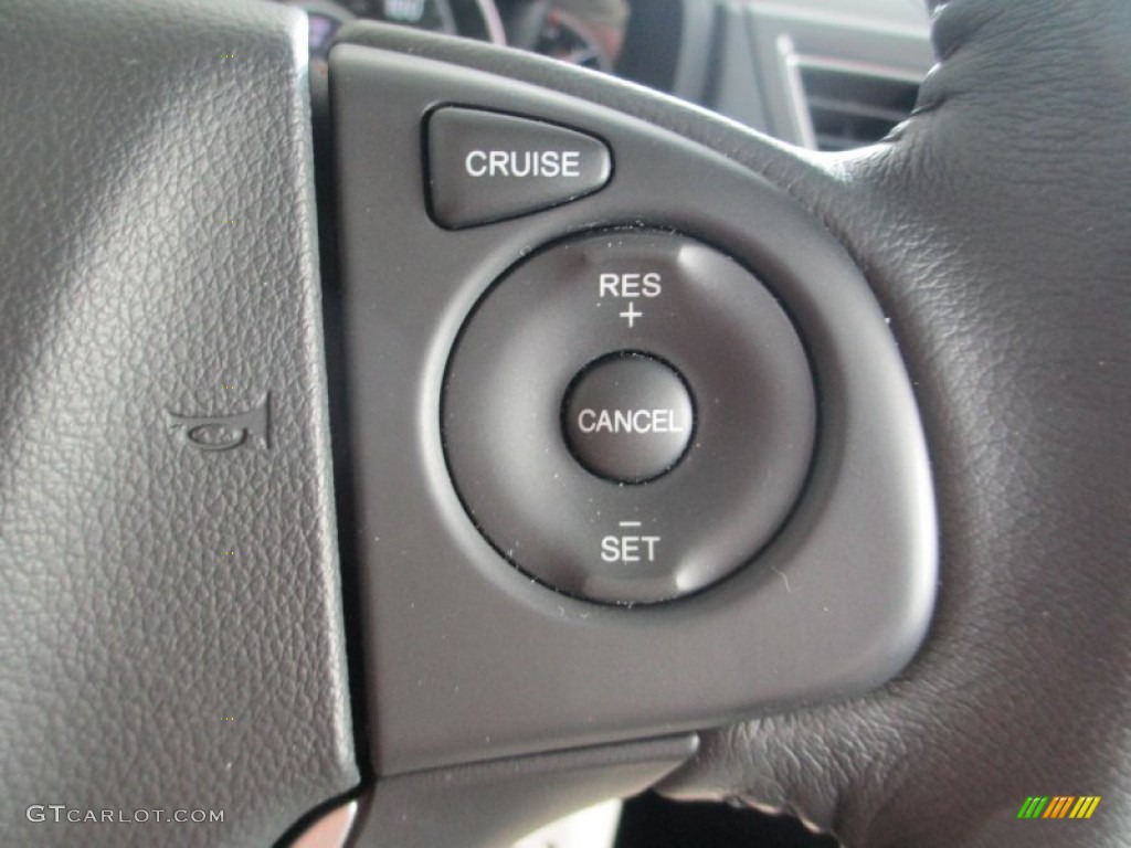 2012 CR-V EX-L 4WD - Alabaster Silver Metallic / Black photo #22