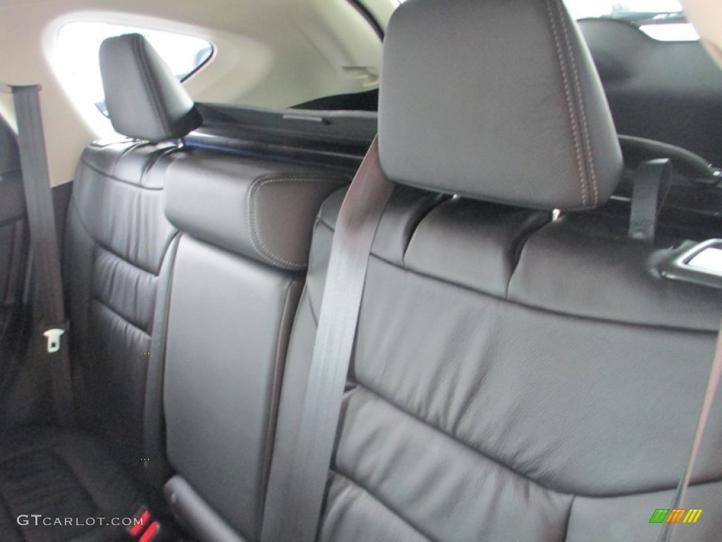 2012 CR-V EX-L 4WD - Alabaster Silver Metallic / Black photo #32