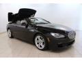 2014 Black Sapphire Metallic BMW 6 Series 650i Convertible  photo #2