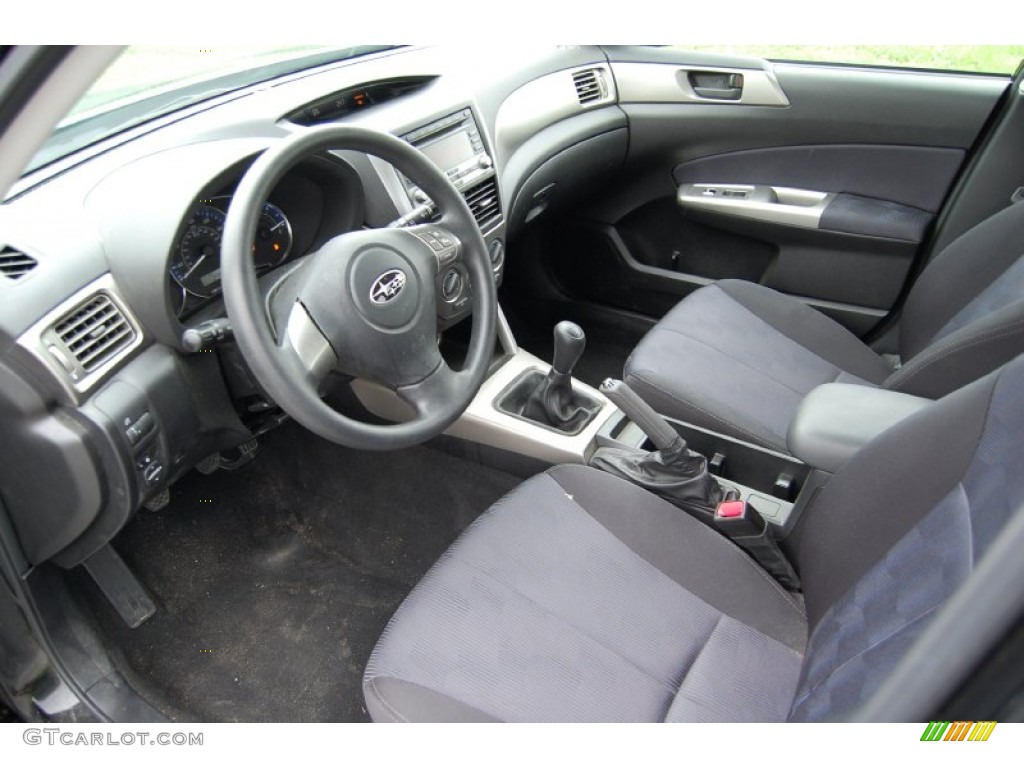 Black Interior 2010 Subaru Forester 2.5 X Premium Photo #94382675