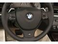 Ivory White Steering Wheel Photo for 2014 BMW 6 Series #94382690