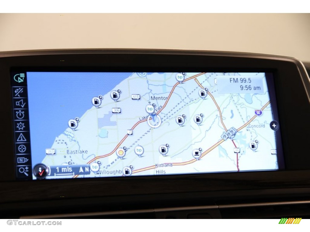 2014 BMW 6 Series 650i Convertible Navigation Photos