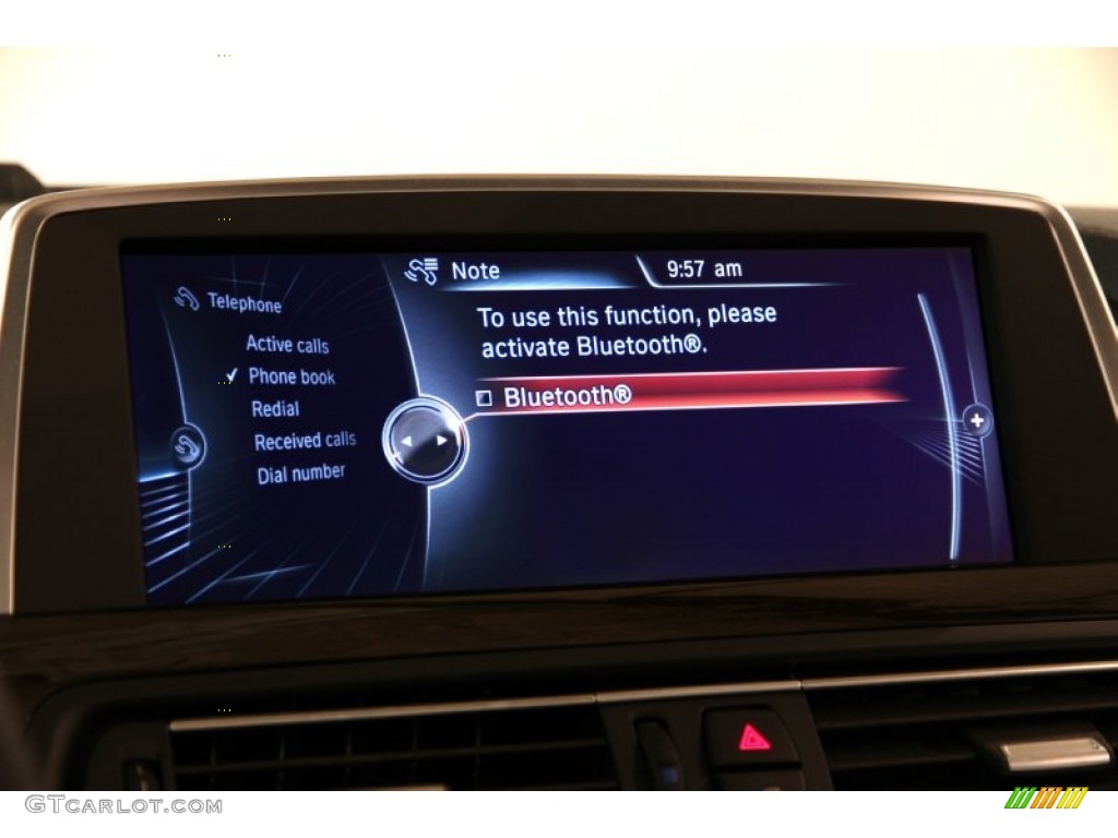 2014 BMW 6 Series 650i Convertible Controls Photo #94382828