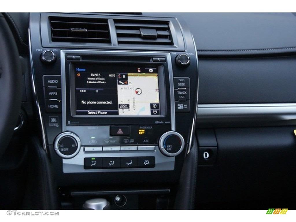 2014 Camry SE V6 - Attitude Black Metallic / Black/Ash photo #6