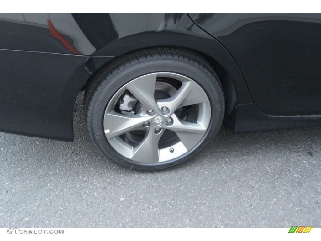 2014 Camry SE V6 - Attitude Black Metallic / Black/Ash photo #9