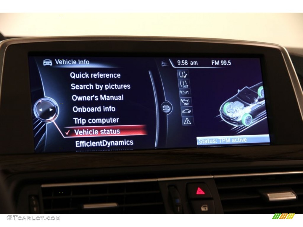 2014 BMW 6 Series 650i Convertible Controls Photo #94382912