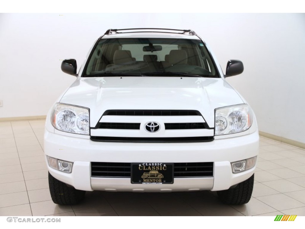 2004 4Runner SR5 4x4 - Natural White / Taupe photo #2