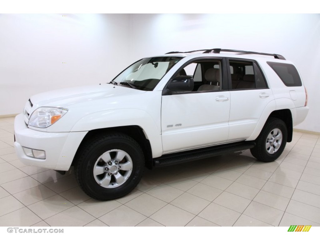 Natural White 2004 Toyota 4Runner SR5 4x4 Exterior Photo #94384448