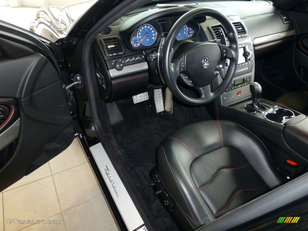 Nero Interior 2010 Maserati Quattroporte Sport GT S Photo #94387418