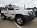 Cloud White 2002 Nissan Xterra XE V6 Exterior