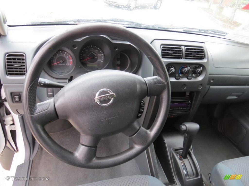 2002 Xterra XE V6 - Cloud White / Gray Celadon photo #8