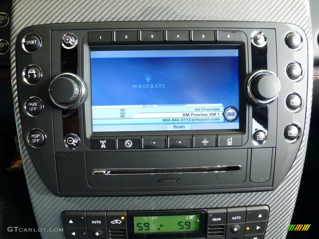 2010 Maserati Quattroporte Sport GT S Audio System Photo #94387814