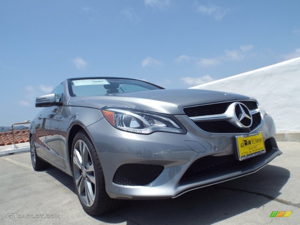 2014 E 350 Cabriolet - Paladium Silver Metallic / Black photo #11