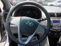 Gray Steering Wheel Photo for 2014 Hyundai Accent #94391033