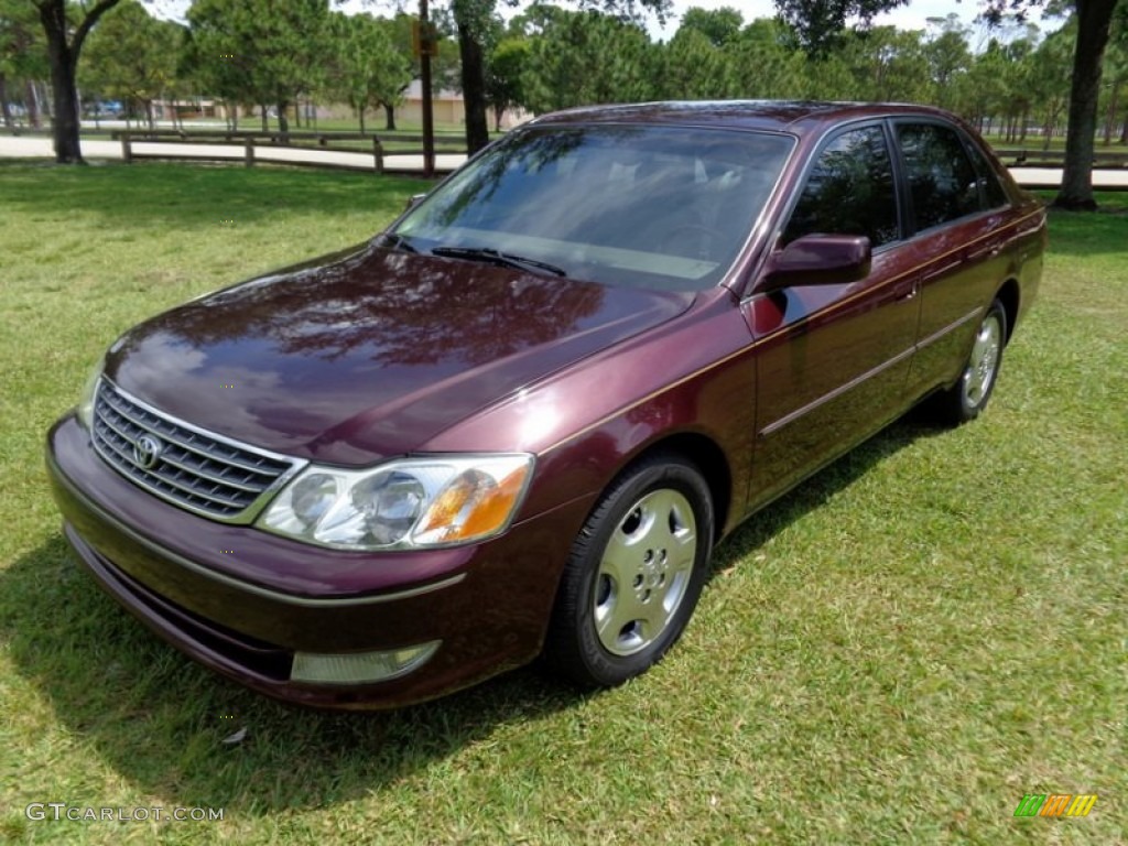 Cassis Red Pearl Toyota Avalon