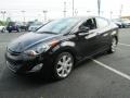 2012 Midnight Black Hyundai Elantra Limited  photo #2