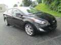 2012 Midnight Black Hyundai Elantra Limited  photo #4