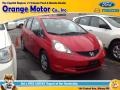 2009 Milano Red Honda Fit   photo #1