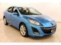 Celestial Blue Mica 2010 Mazda MAZDA3 s Sport 4 Door