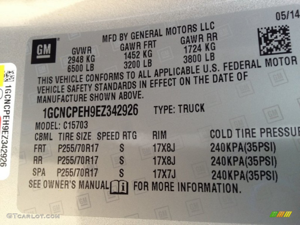 2014 Silverado 1500 WT Regular Cab - Silver Ice Metallic / Jet Black/Dark Ash photo #10