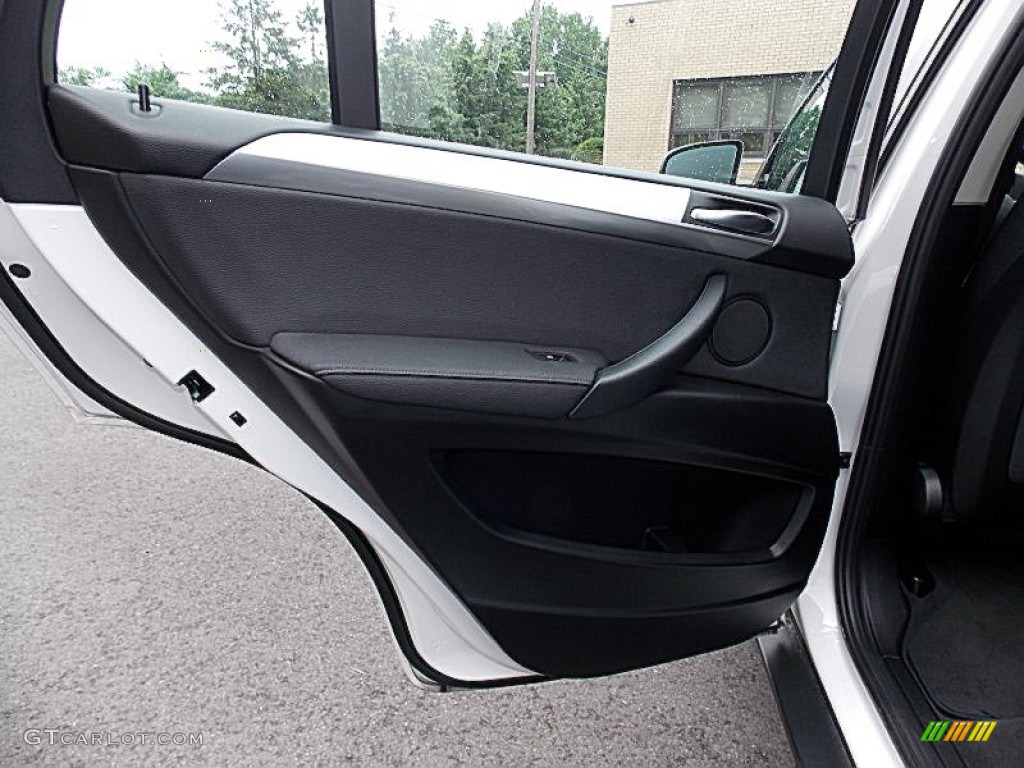 2012 BMW X5 xDrive35i Sport Activity Black Door Panel Photo #94396617