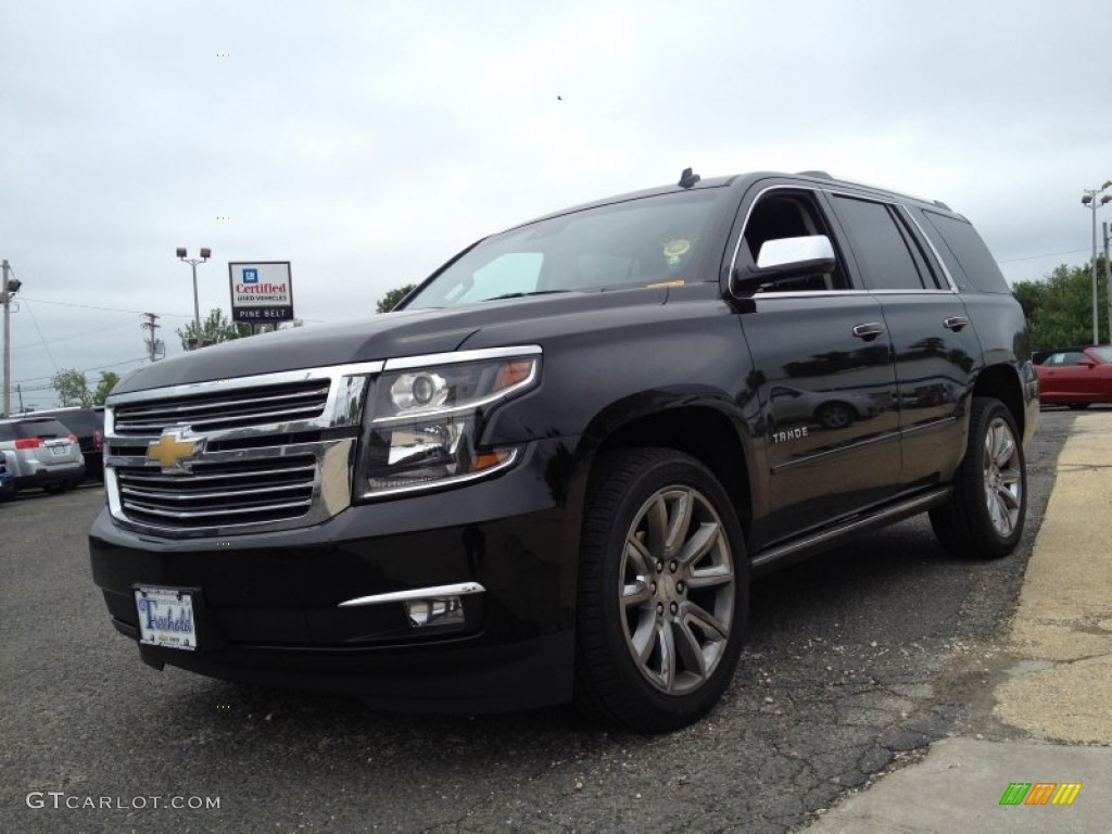 2015 Tahoe LTZ 4WD - Black / Jet Black photo #1