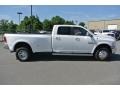 Bright White - 3500 Laramie Crew Cab 4x4 Dually Photo No. 6