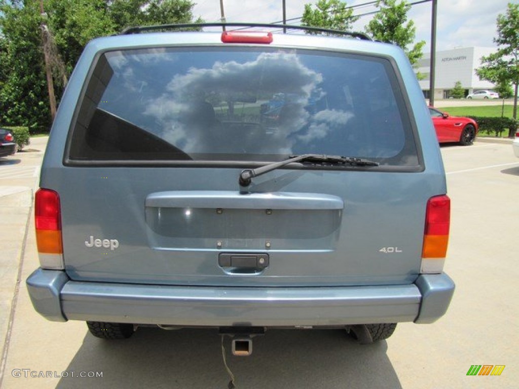 1998 Cherokee Classic 4x4 - Gunmetal Pearl / Mist Gray photo #9