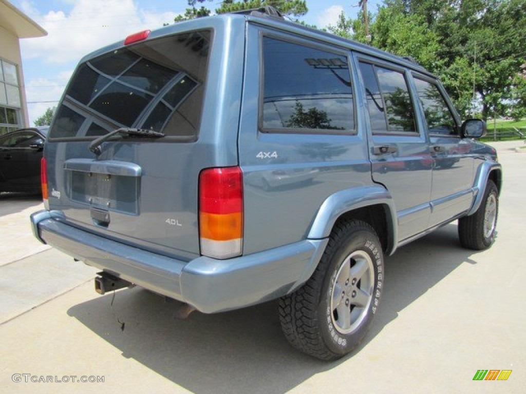 1998 Cherokee Classic 4x4 - Gunmetal Pearl / Mist Gray photo #10