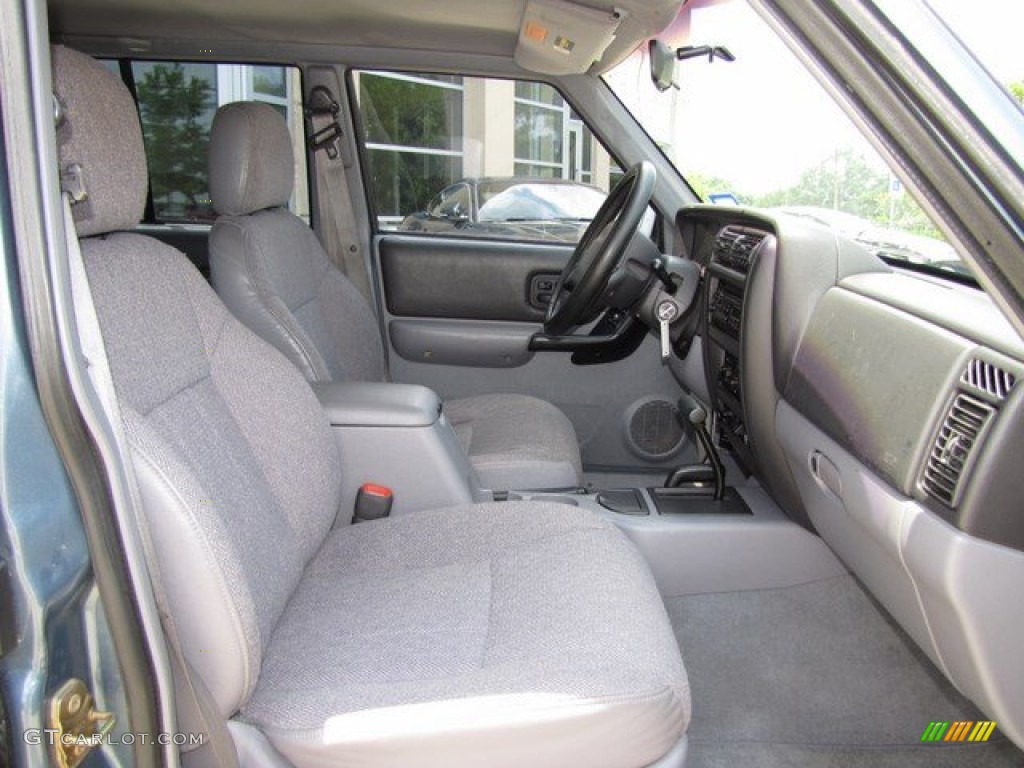 1998 Cherokee Classic 4x4 - Gunmetal Pearl / Mist Gray photo #12